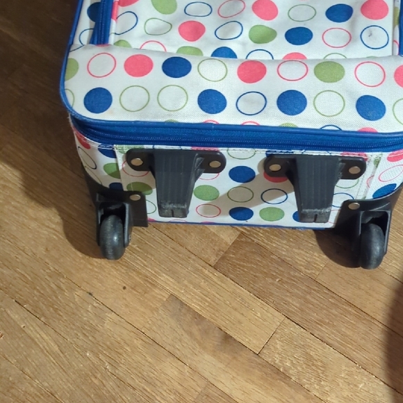 Embark Polka Dot Rolling Suitcase - Picture 5 of 6